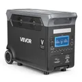 VEVOR Tragbare Powerstation, 3000W Solargenerator, 3072Wh LiFePO4-Akku-Backup mit 13 Ausgangsanschlüssen für Notfälle zu Hause, Camping im Freien, Wohnmobilreisen (Solarpanel NICHT enthalten)