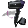 Russell Hobbs Reisehaartrockner, Grau, Schwarz, Kunststoff, 14x25x7.5 cm, Grüner Punkt, einklappbarer Handgriff, Spannungsanpassung, Freizeit, Wellness, Körperpflege, Kosmetik