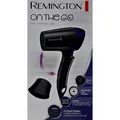 Remington D 2400 Reisehaartrockner 1400 Watt Reisefön Föhn Stylingdüse Schwarz