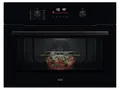 AEG NKO5N40K Kompaktbackofen mit Mikrowelle Schwarz