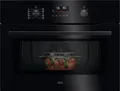 AEG NKO5N40K Backofen mit Mikrowellenfunktion Series 5000 45cm 41 l 2650 W Schwa