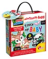Lisciani – MONTESSORI Touch My Baby – Lernspiel für Kinder im Alter von 1 bis 4 Jahren – Sinnesentwicklung, Autonomie, Logik, Kreativität – Tiere – 12 Teile