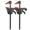 WALTER Schnellspannzwingen Set 2-tlg. 300 mm 120 kg Spannkraft einfach bedienbar