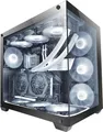 Mars Gaming MCV4 XXL E-ATX XXL E-ATX Tower Rahmenloses gehärtetes Glas Seite und Front