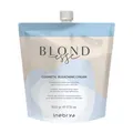 Farbstoff-Entferner für Haar INEBRYA Blondesse Kosmetik Bleichen Creme 500gr