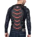 Vanucci VXP-4 Rückenprotektor – Motorrad Protektor Für Sicherheit, Rückenprotektor Ski, Leichter Schutz Für Snowboard, Reiten Und MTB Zubehör, Ergonomischer Rückenschutz Für Herren und Damen
