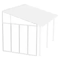 Palram Terrasse Seitenwand 6,7x257cm Weiss (69204719)