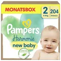 Pampers® Windeln Harmonie Größe 2 204ST für Neugeborene (0-3 Monate) 8700216251259