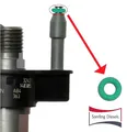 4 X Einspritzventil Leak-Off Return Rohr Dichtung / O Ring für Piezo Injektor