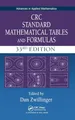 CRC Standard Mathematical Tables and Formulas (Advances in Applied Mathematics)