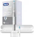 Oral-B Pulsonic Slim Luxe 4500 Elektrische Schall-Zahnbürste 3 Putzmodi Platinum