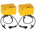 2X HELLA ABS-SENSOR RADDREHZAHL ABS-FÜHLER HINTEN BEIDSEITIG passend für LAND RO