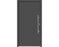 Splendoor Haustür APOLLON Aluminium 1000x2100 mm Anthrazitgrau DIN Rechts (nach
