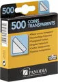 Panodia Fotoecken 500 Stück transparent selbstklebend säurefrei