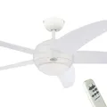 Deckenventilator Westinghouse Bendan weiß 72140 mit Licht & Fernbedienung Ø132cm