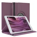 EAZY CASE - Tablet Hülle für iPad mini 4 Generation 2015 Schutzhülle 7.9 Zoll Smart Cover Tablet Case Rotationcase zum Aufstellen Klapphülle 360° drehbar mit Standfunktion Tasche Kunstleder Lila