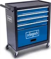 Scheppach Werkstattwagen TW1300 | bis max. 120 kg belastbar | 695 x 335 x 755 mm | 4 Schubladen & 1 Werkzeugfach, 4 leichtgängige Räder
