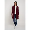 Seidel Moden Cardigan ohne Verschluss und aus Viskose MADE IN GERMANY rot 48 EU