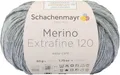 Schachenmayr Merino Extrafine 120 9807552-00191 flanell Handstrickgarn, Schurwolle