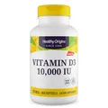 Healthy Origins, Vitamin D3, 360 glutenfreie Softgels, 10.000IU Vitamin D3 je Dosis, Sojafrei, GMO frei, Geschmacksneutral