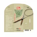 KnitPro Prym  Nadelspitzen Rundstricknadel-Set Natural 223800