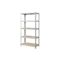 Standregal  Cozory , silber , Maße (cm): B: 100 H: 200