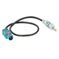 Antennenadapter Fakra - DIN passend für VW Audi Seat Skoda Mercedes ab 2002