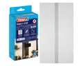 tesa Insektenschutz-Tür Klett Fliegengitter Premium für Türen - ohne Bohren, (Packung, 1-St., Fliegennetz, Klettband), selbstklebende Insektenschutz - (2 x 65cm)120cm x 250cm