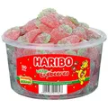HARIBO Saure Wilde Erdbeeren 1200g Dose 150St. Fruchtgummi sauer (13,33 EUR/kg)