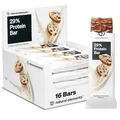 natural elements Proteinriegel Cookies & Cream – Low Sugar Eiweißriegel – 13g Protein und 164kcal pro Riegel – 16x45g, vegetarisch, ohne Palmöl, – in Deutschland laborgeprüft