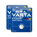 2x Varta 4176 Professional V13GS SR44 V357 Silber Knopfzelle Batterie Blister
