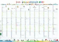 HEYE 1584 Wandkalender Helme Heine - 68 x 48 cm