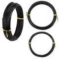 DECARETA 3 Stücke Aluminiumdraht Training Kabel für Bonsai Baum, Größen 1.0/1.5/2.0 mm (Je Stücke 10m)