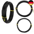 DECARETA 3 Stücke Aluminiumdraht Training Kabel für Bonsai Baum, Größen 1.0
