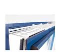 TRIXIE 4x Fensterschutzgitter für Katzen – Seitenelement Weiß 62x16/8cm