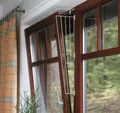 1x TRIXIE Schutzgitter für Fenster für Katze Seitenelement weiß 62x16/8cm,