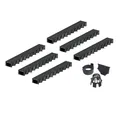 ACO SET Self HexaLine 2.0 Entwässerungsrinne mit Anti-Rutschfunktion 6x 1m