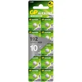 GP Knopfzelle Batteries 192 / LR41 / LR736 / AG3, 24 mAh, 10 Stück
