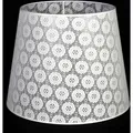 Lampenschirm Für Stehlampe E27 Weiß Spitze Stoff Textil