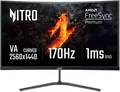 Acer Nitro ED270UP2bmiipx Curved Gaming Monitor 27" WQHD 2560x1440 170Hz 1ms