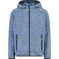 CMP ERROR:#N/A Kinder-knit-tech-jacke Knit-Tech Kinder Jacke Mit Fester Kapuze, Staubiger Blauer Stein, 110 EU