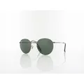 Ray Ban Round Metal RB3447 029 50 matt gunmetal / green