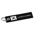 Made in Korea Jettag Schlüsselanhänger Tuning KFZ Fußball Auto Fahne Flagge S141