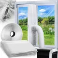 MOEGFY 400CM Fensterdichtungssatz für tragbare Klimaanlagen