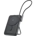 Choetech B735 magnetic powerbank 10000mAh 20W PD + USB-C cable (black) - Schwarz