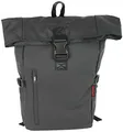 J JONES JENNIFER JONES Kurierrucksack wasserdichter Rucksack Fahrradrucksack Daypack mit Laptopfach + Tabletfach (Schwarz)