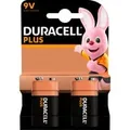 Plus, Batterie 2 Stück, E-Block (9-Volt-Block)