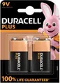 Duracell MN1604 PLUS B2 Batterie 9V 2er-Blister