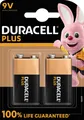 Duracell Plus New 9V B2 (MN1604/6LR61)