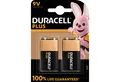 Procter & Gamble DURACELL Batterie Plus E Block 142268 9V 2 Stück Batterie